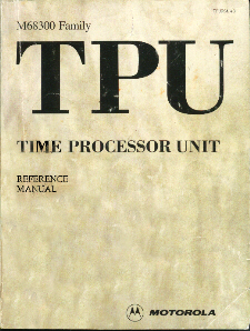 TPU Reference Manual Cover